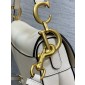 Christian Dior Saddle Bag with Strap-Latte
