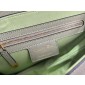 Christian Dior Saddle Bag with Strap-Green