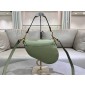 Christian Dior Saddle Bag with Strap-Green