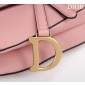 Christian Dior Saddle Bag with Strap-Pink 