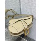 Christian Dior Saddle Bag with Strap-Sand