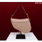 Christian Dior Saddle Bag with Strap-Blush