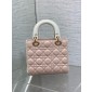 Two-tone Small Lady dior My ABCDior Bag