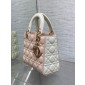 Two-tone Small Lady dior My ABCDior Bag
