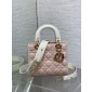 Two-tone Small Lady dior My ABCDior Bag