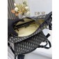 Dior Medium D-Journey Bag-Blue Dior Oblique Jacquard