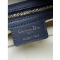 Dior Medium D-Journey Bag-Blue Dior Oblique Jacquard