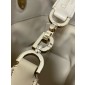 Small Dior Toujours Vertical Tote Bag-Powder beige