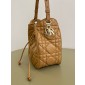 Dior Medium D-Motion Bag-Light gold tone