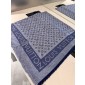 LV Lock and Go denim Shawl 