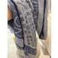 LV Lock and Go denim Shawl 
