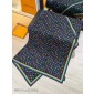  LV x TM Monogram Multicolor Shawl
