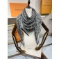 LV  Denim Monogram Shawl 