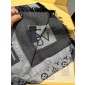 LV Lock and Go denim Shawl 