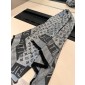 LV Lock and Go denim Shawl 