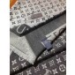 LV Lock and Go denim Shawl 