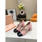 Miu Miu  Leather Shoes Size 35-40, Heel 4.5cm, 7.5cm