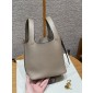 Borsa Hermes Picotin Lock 18/22-Gris Tourtlle