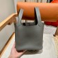 Borsa Hermes Picotin Lock 18/22-Gris Meyer