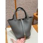 Borsa Hermes Picotin Lock 18/22-Gris Meyer