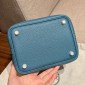 Borsa Hermes Picotin Lock 18/22-Blue Jean