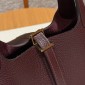 Borsa Hermes Picotin Lock 18/22-Rouge Seller