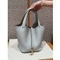 Borsa Hermes Picotin Lock 18/22-Blue Pale