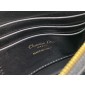 Dior Caro Zipped Pouch with Chain 
