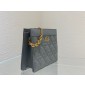 Dior Caro Zipped Pouch with Chain 