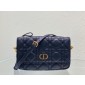 Christian Dior Caro Pouch on Chain -Black 