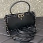 Valentino Garavani Rockstud handbag in calfskin.