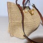 Valentino Medium Straw Summer Tote