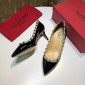 Valentino  leateher shoes , heel 7cm