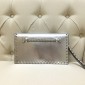 Valentino Pochette Con Catena Rockstud in vitello 