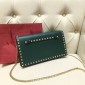 Valentino Pochette Con Catena Rockstud in vitello 