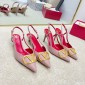 Valentino Vlogo Calfskin slingback 4cm/  8cm, Size 35-41