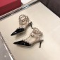 Valentino rockstud patent pumps with strap 6.5cm, Size 35-41