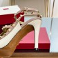 Valentino Rockstud ankle strap pump 10cm, Size 35-41