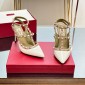 Valentino Rockstud ankle strap pump 10cm, Size 35-41