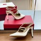 Valentino Rockstud ankle strap pump 10cm, Size 35-41