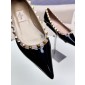 Valentino Garavani Rockstud patent leather ballerina  , Size 35-41