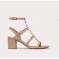 Valentino Rockstud Calfskin sandal 6cm, Size 35-41