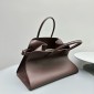 The Row Soft Margaux 15 Bag in Leather