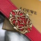 Loewe grained calfskin belt 32mm