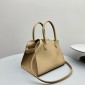 The Row Soft Margaux 10 Bag in Grained leather