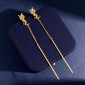  OPYUM YSL THREADER EARRINGS
