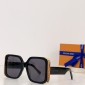 Z1664 LV Moon Square Sunglasses