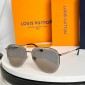 Z2625U  LV Super Vision Metal Pilot Sunglasses