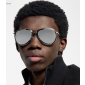 Z2625U  LV Super Vision Metal Pilot Sunglasses