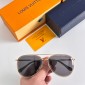 Z2625U  LV Super Vision Metal Pilot Sunglasses